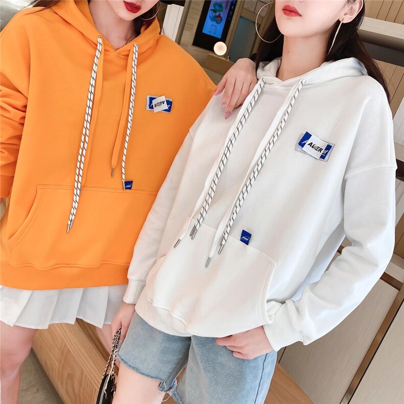 休闲戴帽卫衣，女装卫衣/绒衫，泽妤