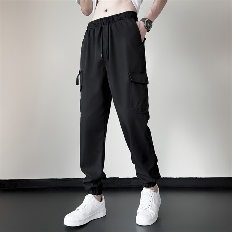 潮流百搭男士休闲束脚裤子K797-P35,男装休闲裤,星座308B-1