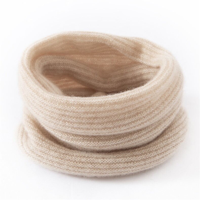 2025时尚百搭通勤简约休闲女士脖套，周边，欧力羊绒