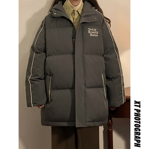 冬季宽松/连帽休闲外套潮加厚棉衣XZ102B-1M2683-P125图片