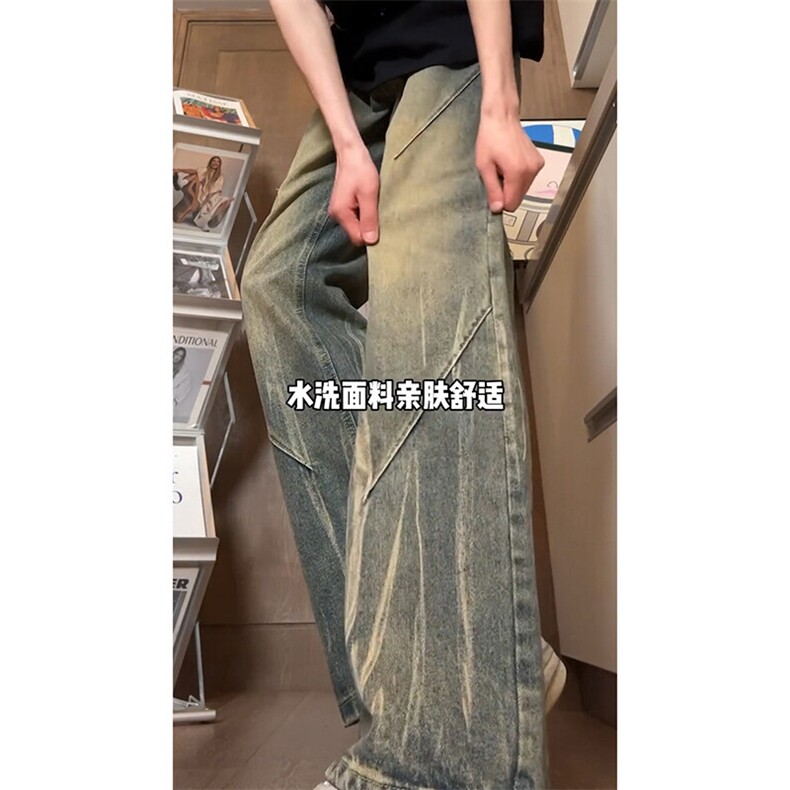 美式高街牛仔裤男长裤A25-P40,男装牛仔裤,电商D312-1