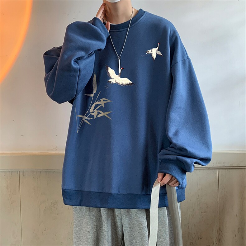 8XL圆领卫衣男超大码胖子肥佬大号长袖t恤S6394-P28,男装卫衣,电商A040