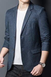 男士西装休闲西服男春秋外套单件上衣2023新款春季中年爸爸装单西，男装西服，电商B212（原钱塘6029）
