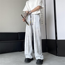 X2434-TP35控价48风冰丝裤夏季2024速干设计感休闲长裤男，男装休闲裤，电商A102-1