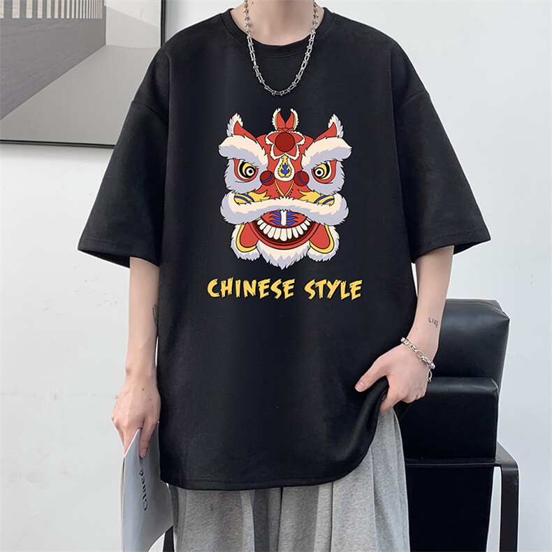 麂皮绒短袖t恤男大码半袖男 JD82185-P25图片