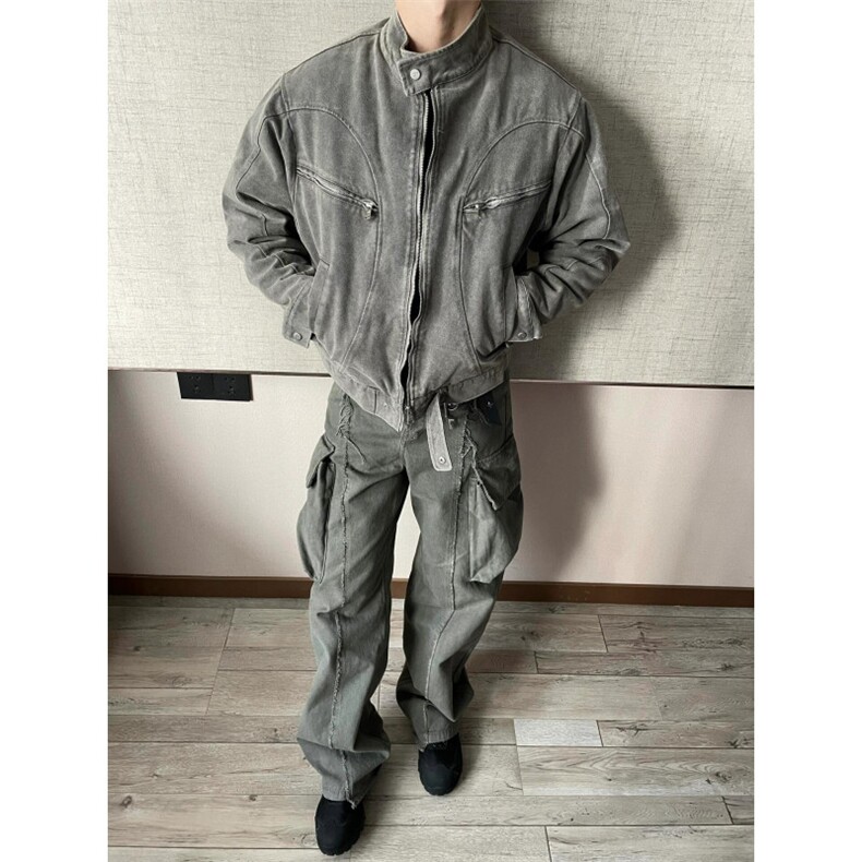 【有货】cleanfit短款哈灵顿外套男美式重工工装夹克JK04CC-特P78,男装夹克,星座1007（原301D）