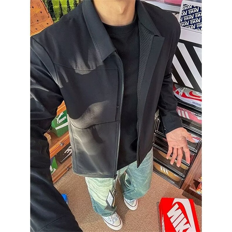 网图现货原宿外套气质简约ins慵懒日系百搭夹克JK9372/P60,男装夹克,星座205-3