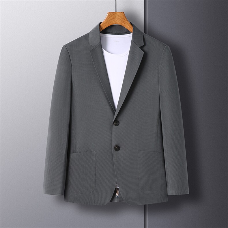 秋季新款西装男西服简约外套西服商务休闲小西装单西,男装西服,电商B360