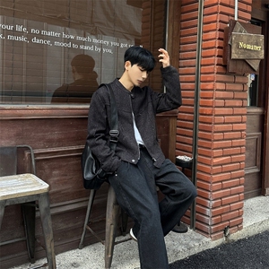 816B-JK123-P115 早春韩夹克编织外套图片