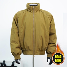 现货美式高街休闲棉衣夹克三防立领纯色户外工装加厚棉服外套，男装夹克，电商A486
