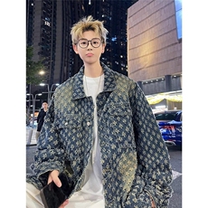 时尚秋季潮流夹克外套小香风气质文艺潮流简约时尚原宿流行新款，男装夹克，星座218-1（原230）