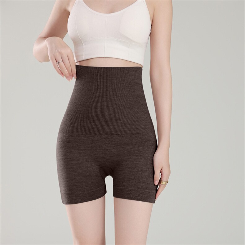 高品质羊毛女士高腰显瘦短裤舒适保暖时尚百搭，女装短裤/热裤，庆大羊绒
