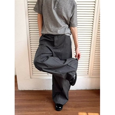 青少年夏季拼接老钱风结构弧线休闲裤男女街头阔腿弯刀裤X033，男装休闲裤，星座1116A（原606A-3）
