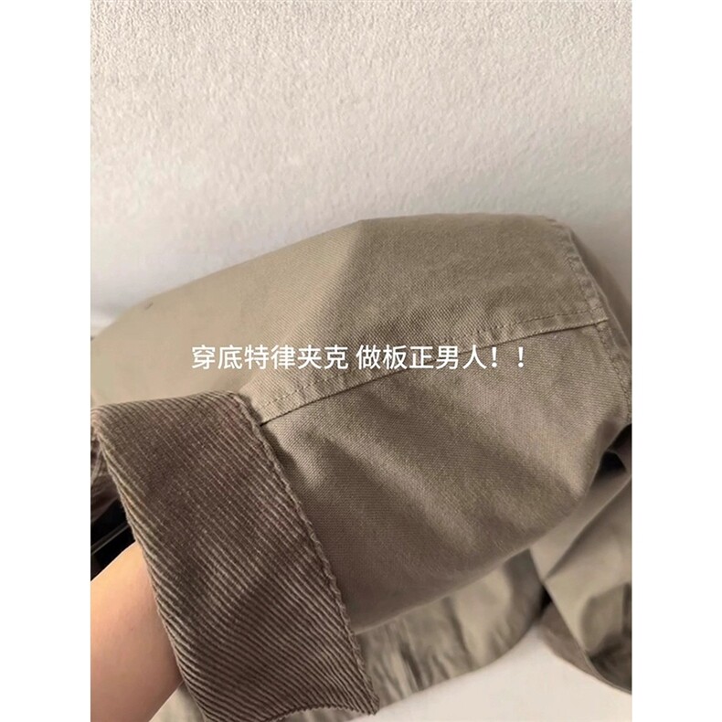 W10863-P70网图现货底特律夹克帆布水洗美式复古翻领工装外套,男装夹克,星座1608