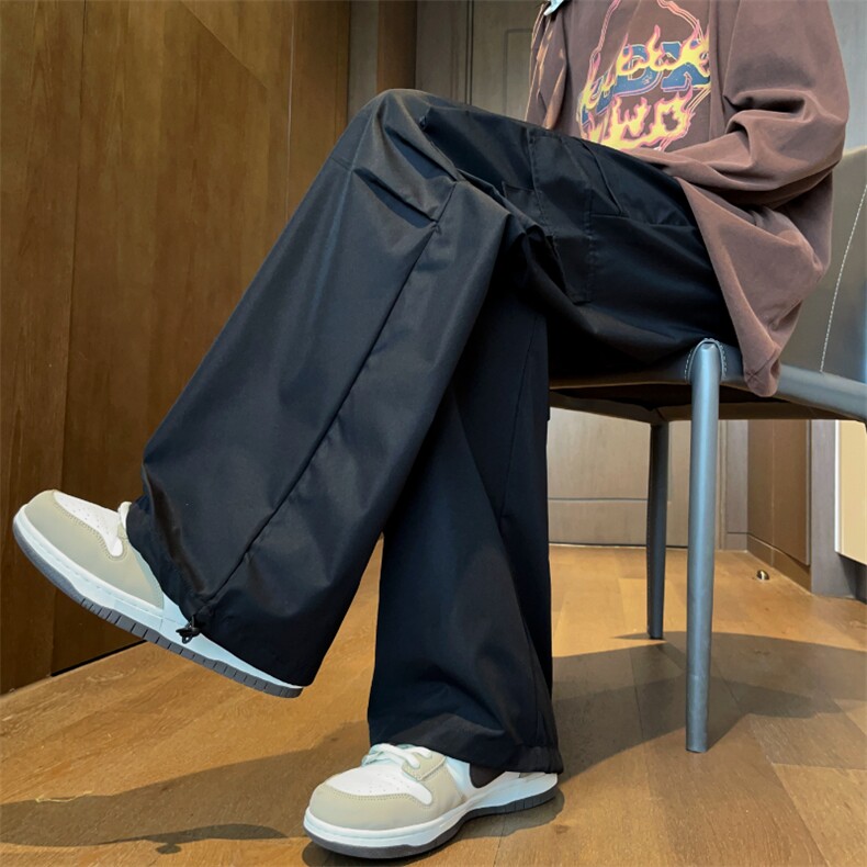 常年备货款男宽松直筒高街潮牌工装休闲长裤K808p25大量备货,男装工装外套,电商D315A