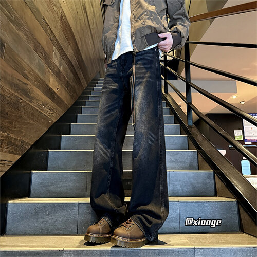XZ616春季重磅加水洗渐变设计感百搭休闲牛仔裤TY1179P65控78,男装牛仔裤,星座512A（原616）