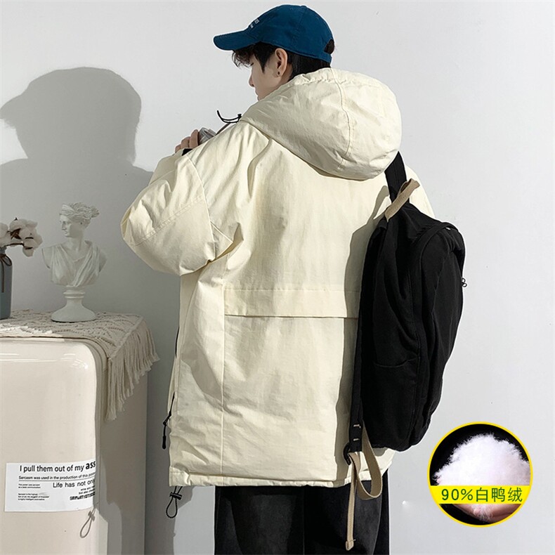 2023冬上新加绒加厚羽绒服百搭冲锋衣外套男女8301-P220控价318,男装羽绒服,电商A441-1