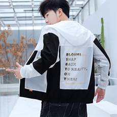 主推-男士防晒衣夏款新款薄款透气连帽潮流韩版夹克F213-P30，男装夹克，星座1206（原A206）