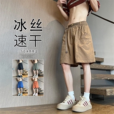 2025夏季新款内景速干四分工装短裤M-5XLHK25403-特P25，男装休闲裤，电商A022