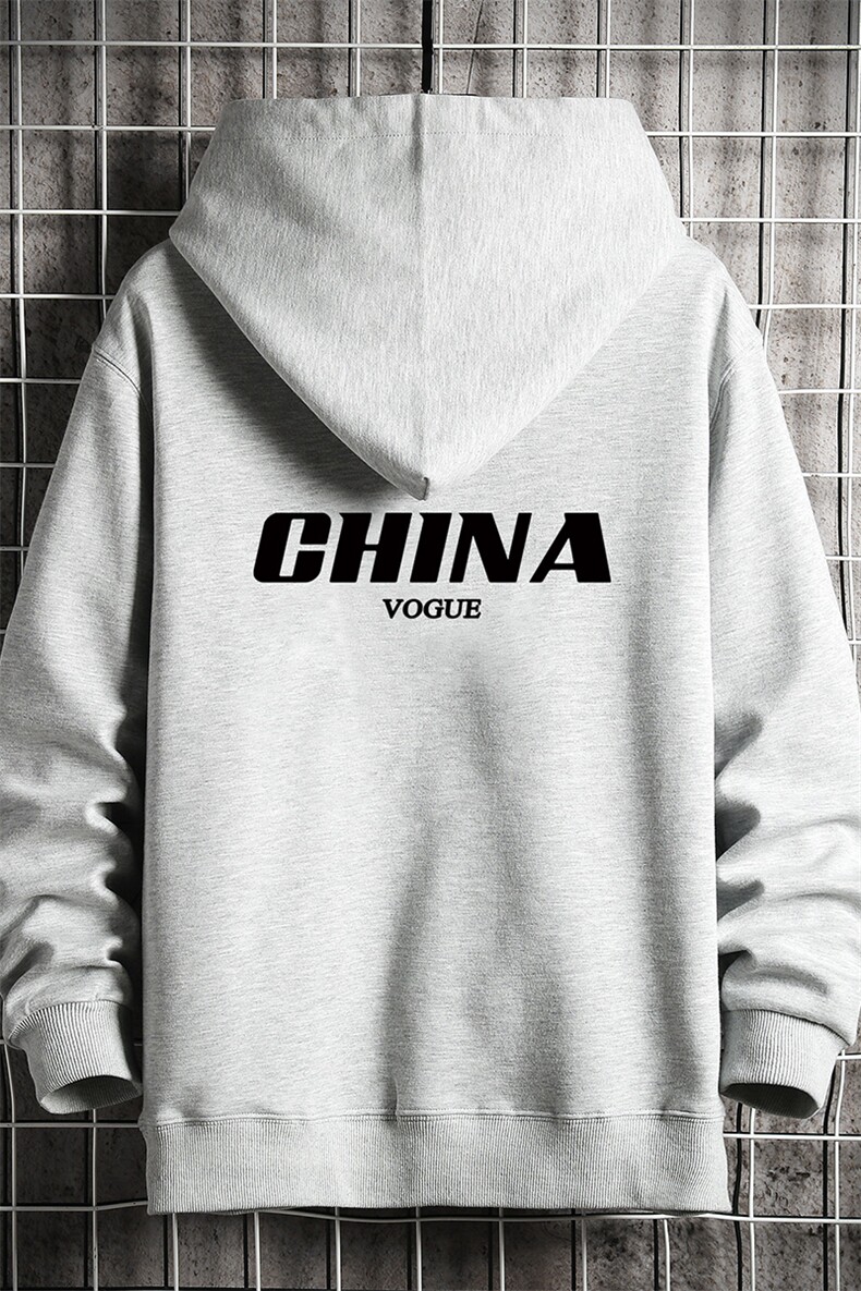 KS21001-P38连帽开衫卫衣男运动外套大码班服网格挂拍,男装卫衣,电商A040A
