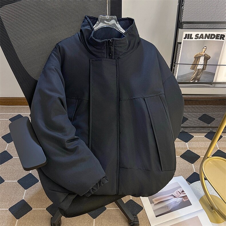 日系工装cityboy棉服男小众冬季加厚潮牌立领棉衣设计高级感外套,男装棉衣,星座1013