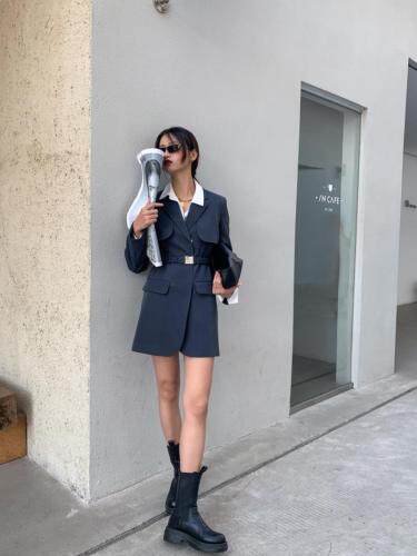 早春新款西装连衣裙，女装西装，里奈(5F)