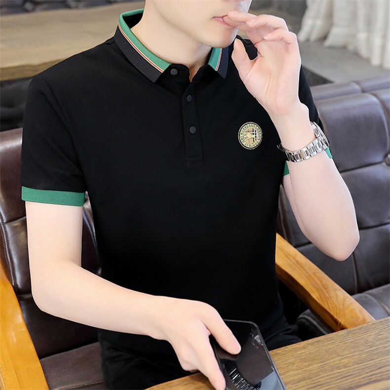 2023年夏季休闲Polo衫男士时尚短袖T恤,男装T恤,电商B212（原钱塘6029）