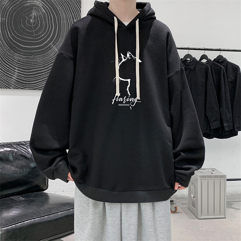 连帽卫衣男大码运动服帽衫外套WY2344-P35,男装卫衣,电商A040