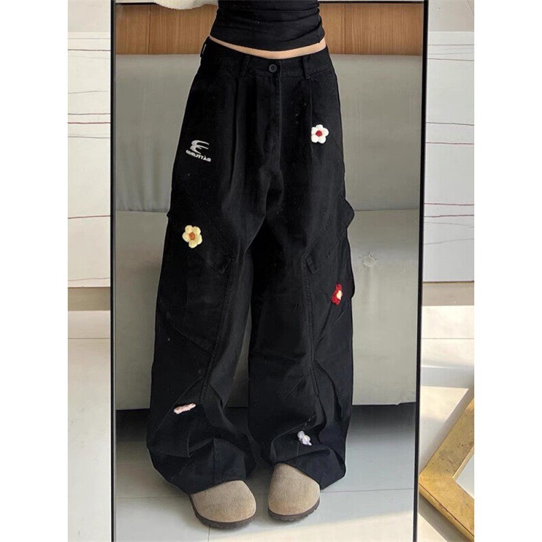 纯棉花朵刺绣工装牛仔裤ZK0377-P68,男装牛仔裤,星座313A(原308A-2)