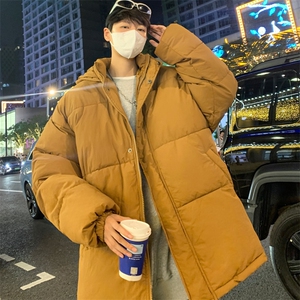 连帽棉衣男士冬季加绒加厚休闲外套面包服棉袄 M02 P75特批图片