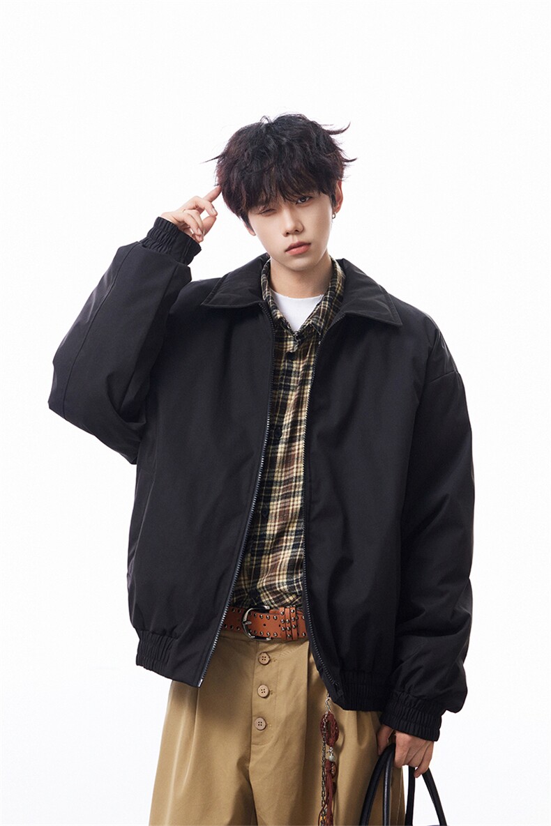 ！冬季clean棉服加绒加厚立领面包服男女HZ8813-特P68不议价,男装棉衣,星座610B-1