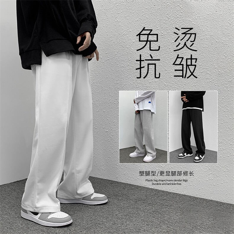 2023秋冬卫裤高弹健康布聚酯纤维WK70-1特批：25,男装休闲裤,星座718-1