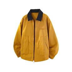 8XL-M明星同款工装猎装夹克哈灵顿外套男底特律衬衫秋季JK1325P88，男装夹克，电商D206-1