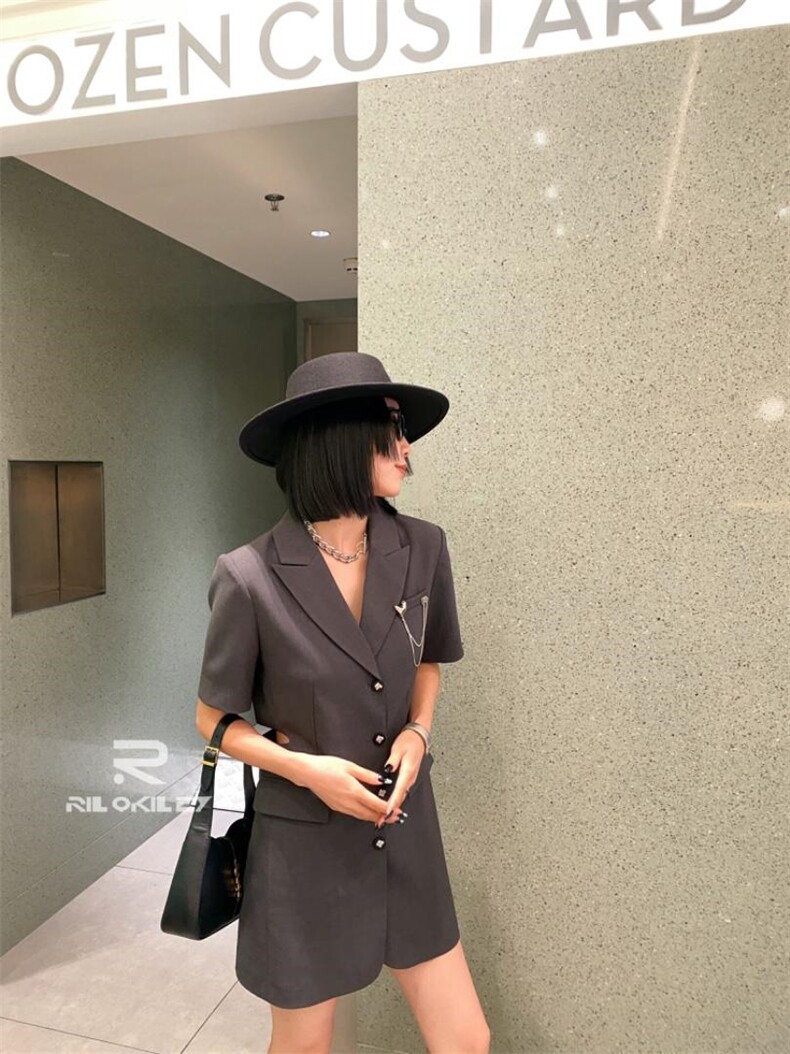 2022秋装新款西装裙，女装西装，雷洛奇丽