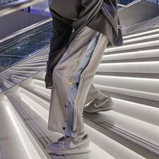 2025秋冬季新款单排彩扣宇航员腰果花男士休闲裤A125-DK916-P45,男装休闲裤,电商A125