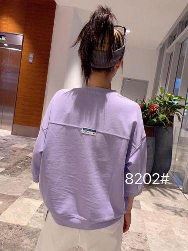 现货，夏季七分袖卫衣，女装卫衣/绒衫，柏旺阁