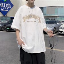 美式嘻哈字母t恤短袖男夏季高街潮宽松休闲情侣半袖上衣TX312-P26，男装T恤，星座1008-2