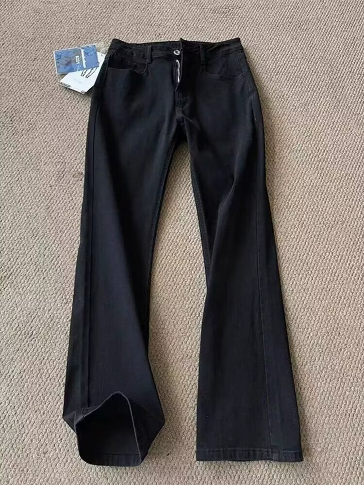 直筒微喇牛仔裤男新款美式高街修身显瘦微喇裤513ACK2513P25,男装牛仔裤,星座513A