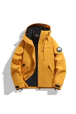 户外冲锋衣三合一可拆卸登山防寒服外套男XS6199-P80/三合一P110，男装夹克，星座509