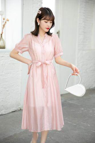 （现货）两件套天丝裙，女装，伊娜蕾尔