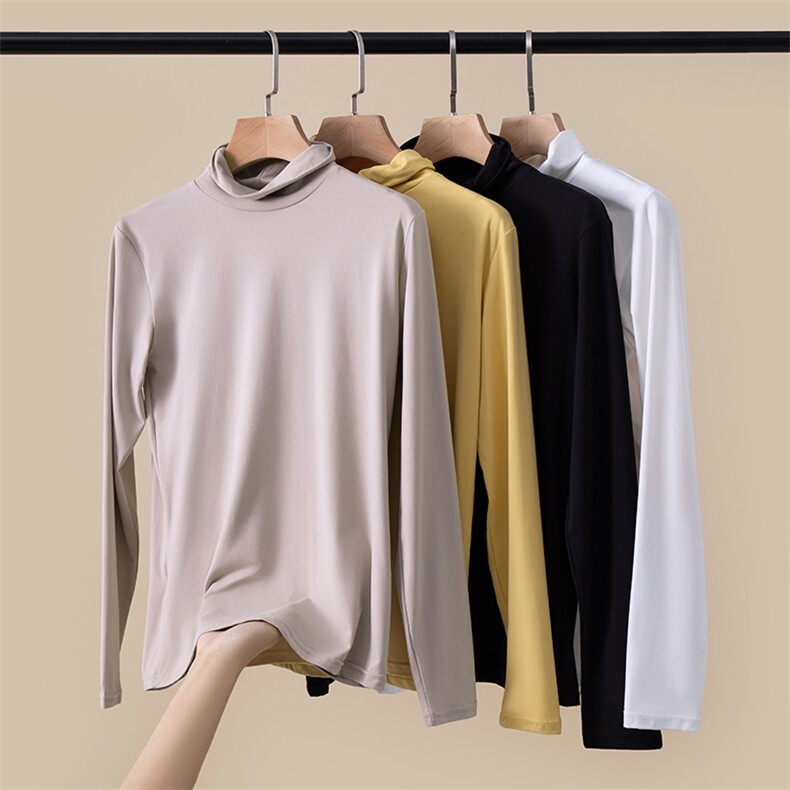 芷墨新款冬装时尚简约修身显瘦百搭打底衫针织打底衫，女装针织衫/毛衣，芷墨服饰