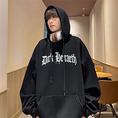 直播品质360克重磅美式印花卫衣Y202特P35同步供应华棉P45特，男装卫衣，电商A486