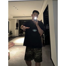 【有货】D2240-批38迷彩工装短裤男潮牌宽松直筒五分裤夏季中裤，男装牛仔裤，星座603-2