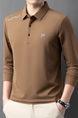 2026新款男士长袖t恤春秋衣翻领秋季上衣服打底衫polo衫体恤潮流，男装T恤，电商B212（原钱塘6029）