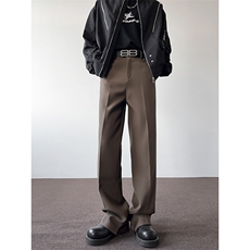 港风cleanfit休闲裤西裤微喇长裤阔腿裤A014-DY25015-P50控68，男装西裤，电商A014