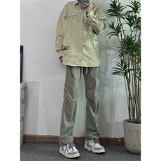 美式复古hiphop嘻哈冲锋裤潮牌，男装休闲裤，星座310A-4