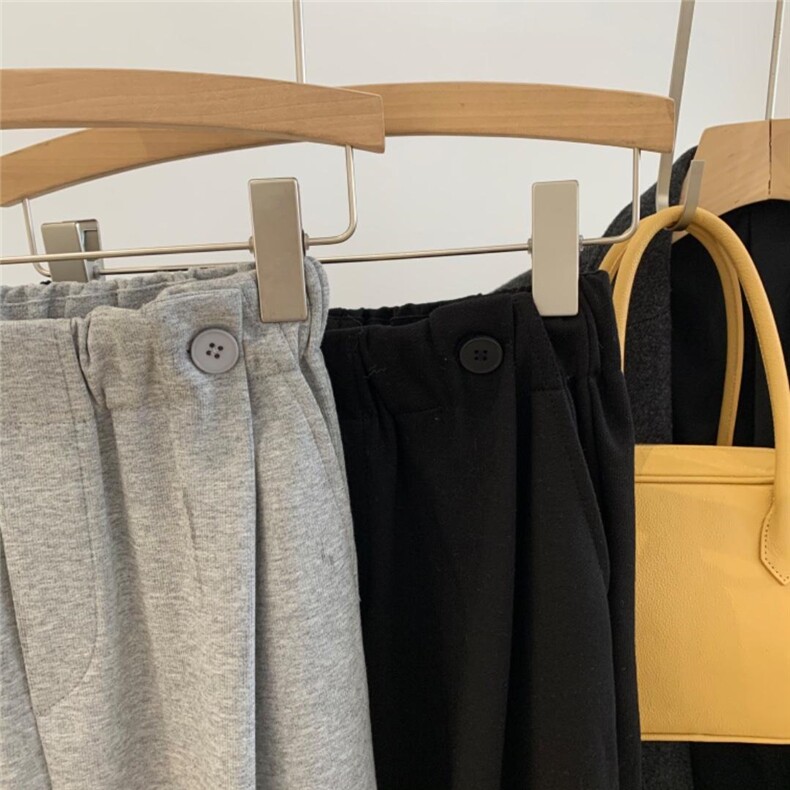 显瘦，百搭，个性卫裤，女装休闲裤，素妮