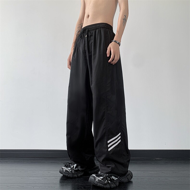 B221美式ins街头hiphop休闲情侣宽松运动裤子LK23117-P60控78,男装休闲裤,电商B221