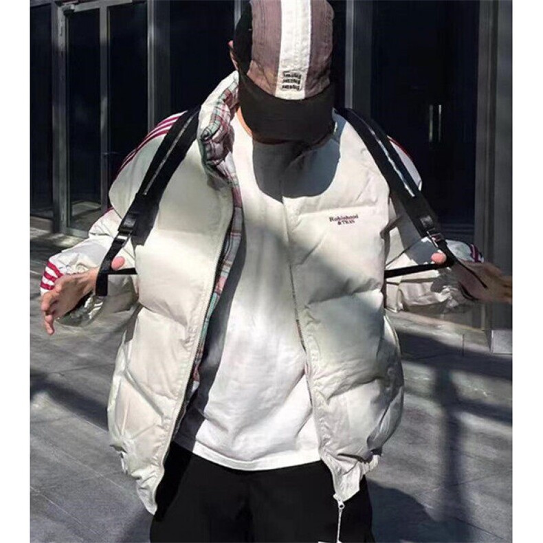 条纹撞色情侣棉衣男女冬季短款立领面包服棉服外套MJ27,男装棉衣,星座1116A（原606A-3）