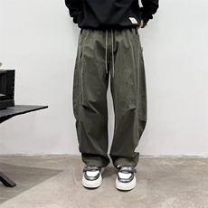1506-1/KK091/P49美式街头拼接工装裤男直筒裤潮牌百搭休闲裤子，男装工装外套，星座1506-1